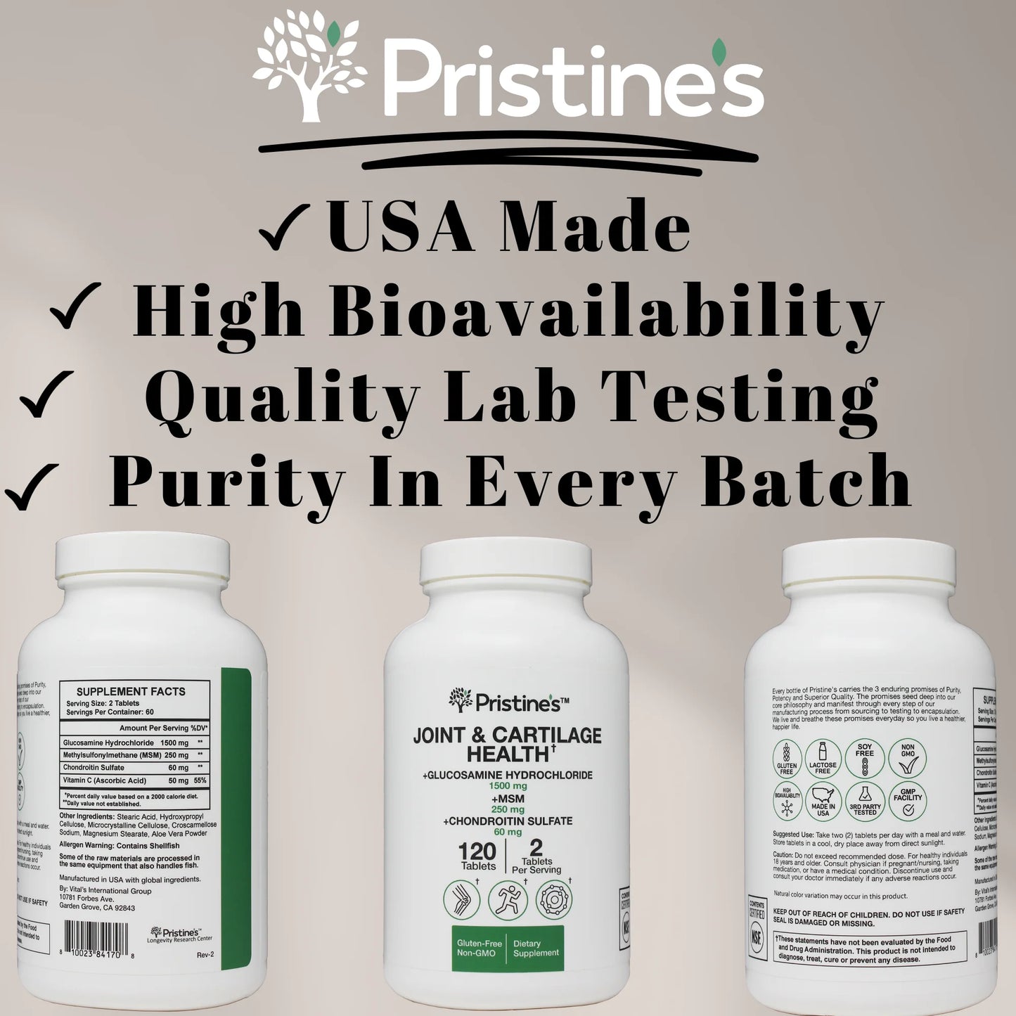 Joint & Cartilage Health - 60 Day Supply