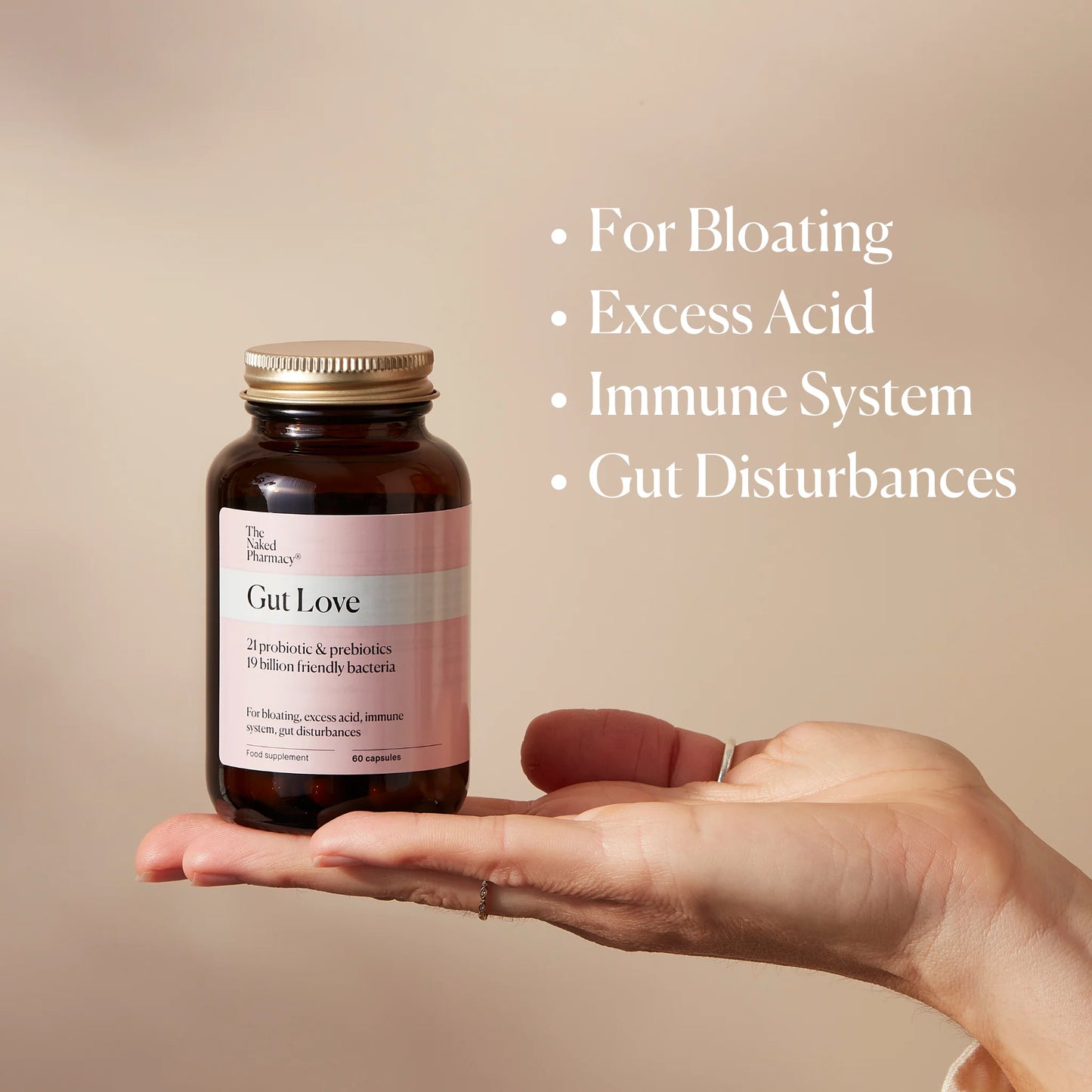Gut Love - Prebiotic and Probiotic Supplement for Gut Health