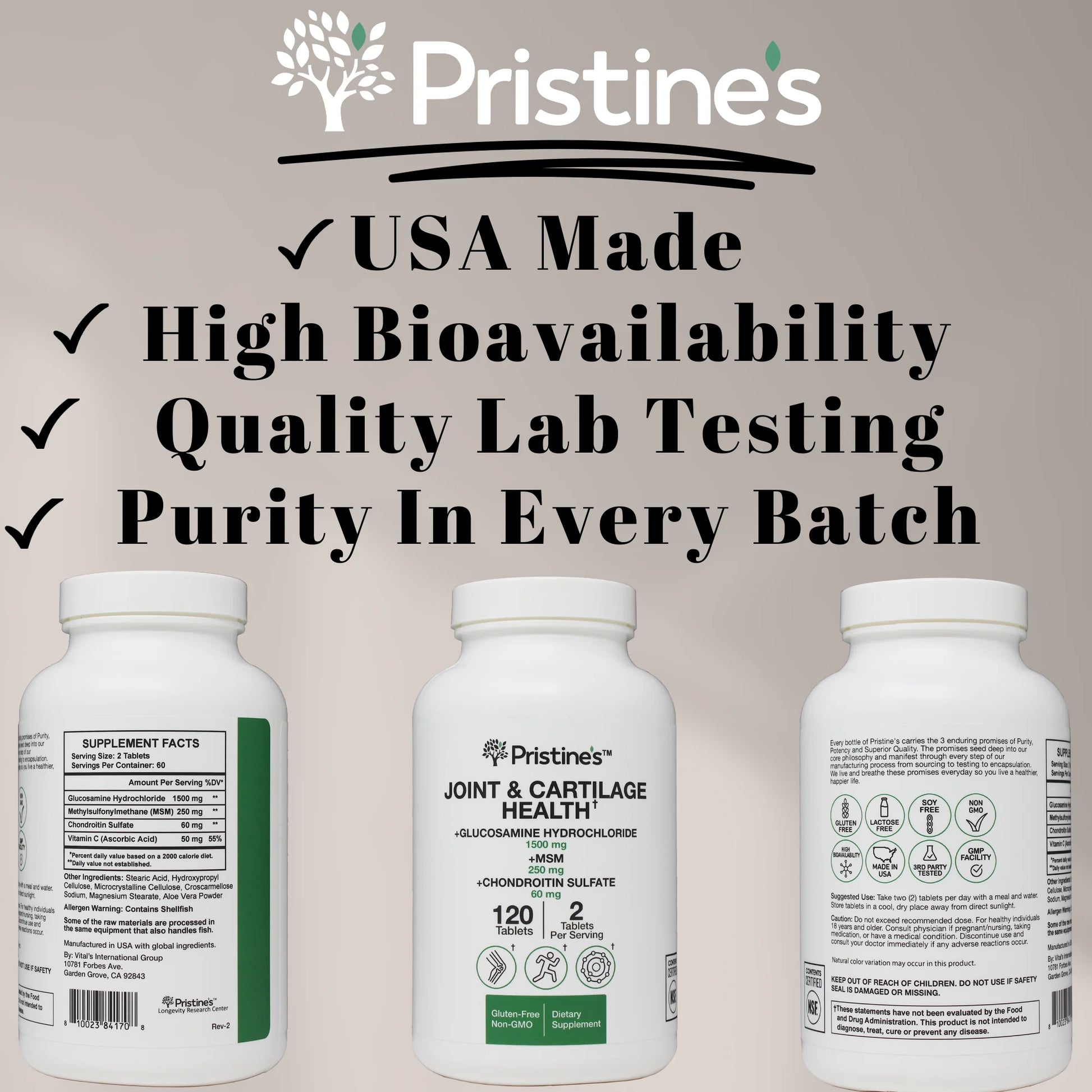 Joint & Cartilage Health - 60 Day Supply