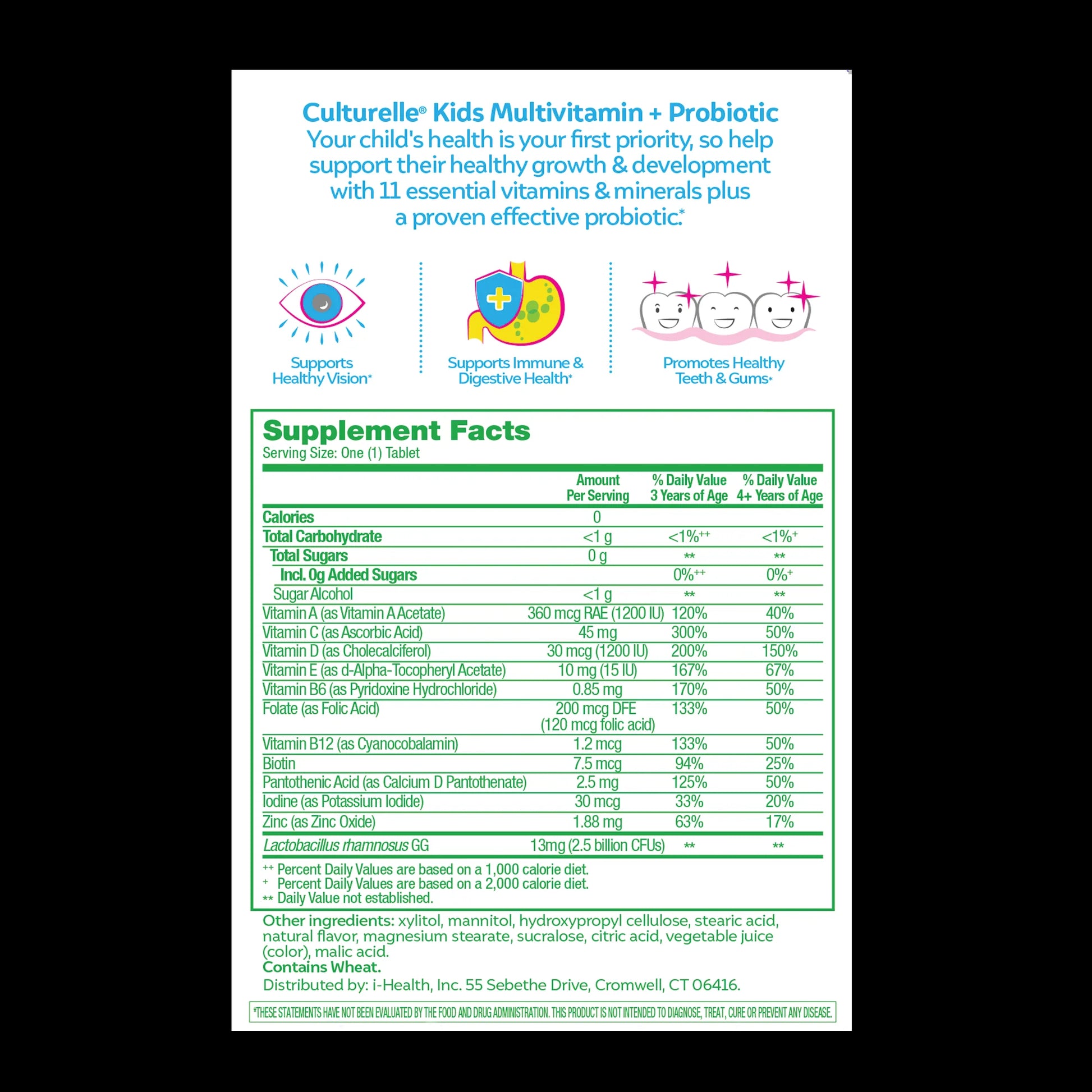 ® Kids Multivitamin + Probiotic Chewables