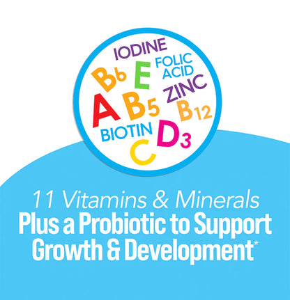 ® Kids Multivitamin + Probiotic Chewables